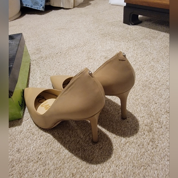 Sam Edelman Nude Heels sz 9.5 - Picture 2 of 4